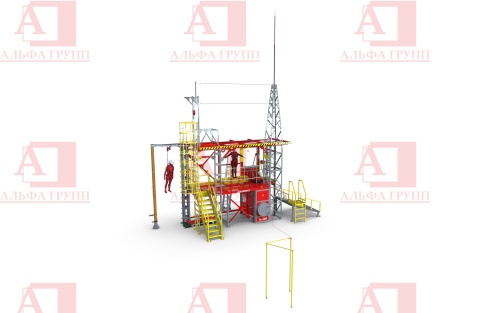 Учебно-тренировочный полигон (комплекс)  Альпинист-06-04 (РЖД).